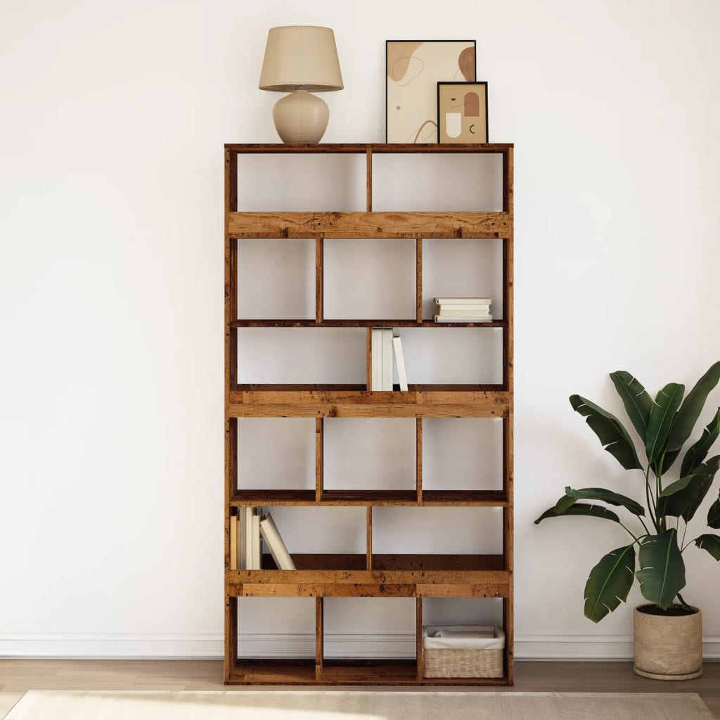 Bücherregal Weiß 100x33x125,5 cm Holzwerkstoff