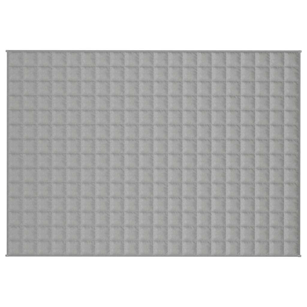 Gewichtsdecke Grau 122x183 cm 5 kg Stoff