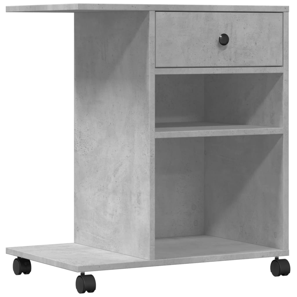 Druckerständer Uni Altholz 60 x 40 x 68.5 cm Holzwerkstoff