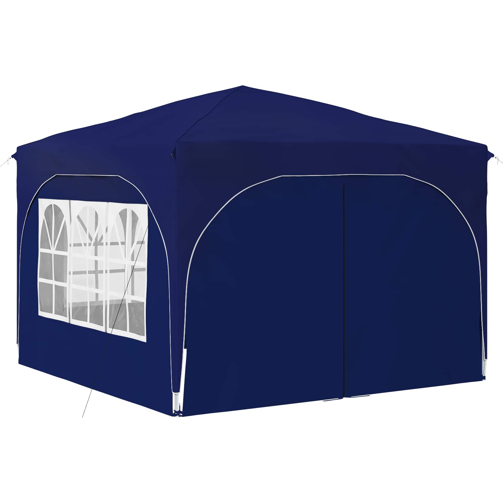 Pop-up Partyzelt 290 x 290 x 245 cm Creme