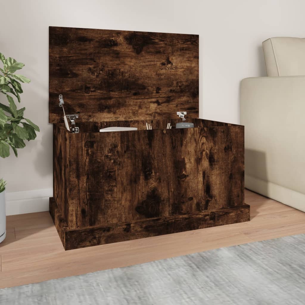 Aufbewahrungsbox Weiß 50 x 30 x 28 cm Holzwerkstoff