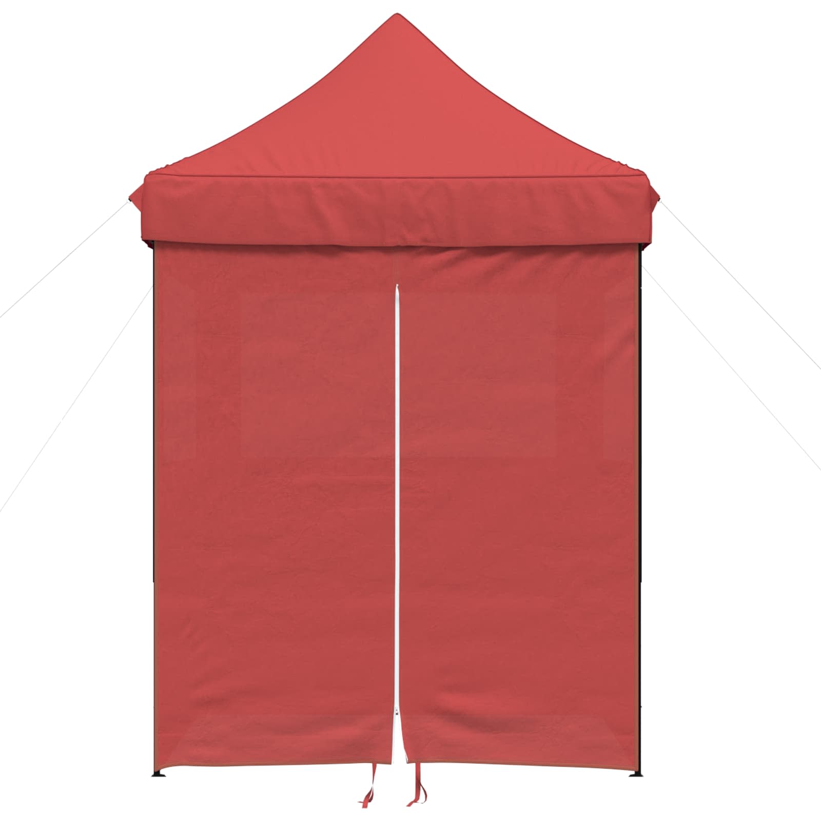 Partyzelt Faltbar Pop-Up Schwarz 200x200x306 cm