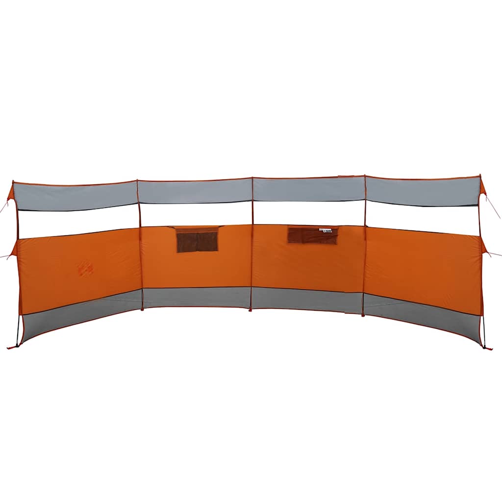 Camping-Windschutz Grün 510x153 cm Wasserdicht