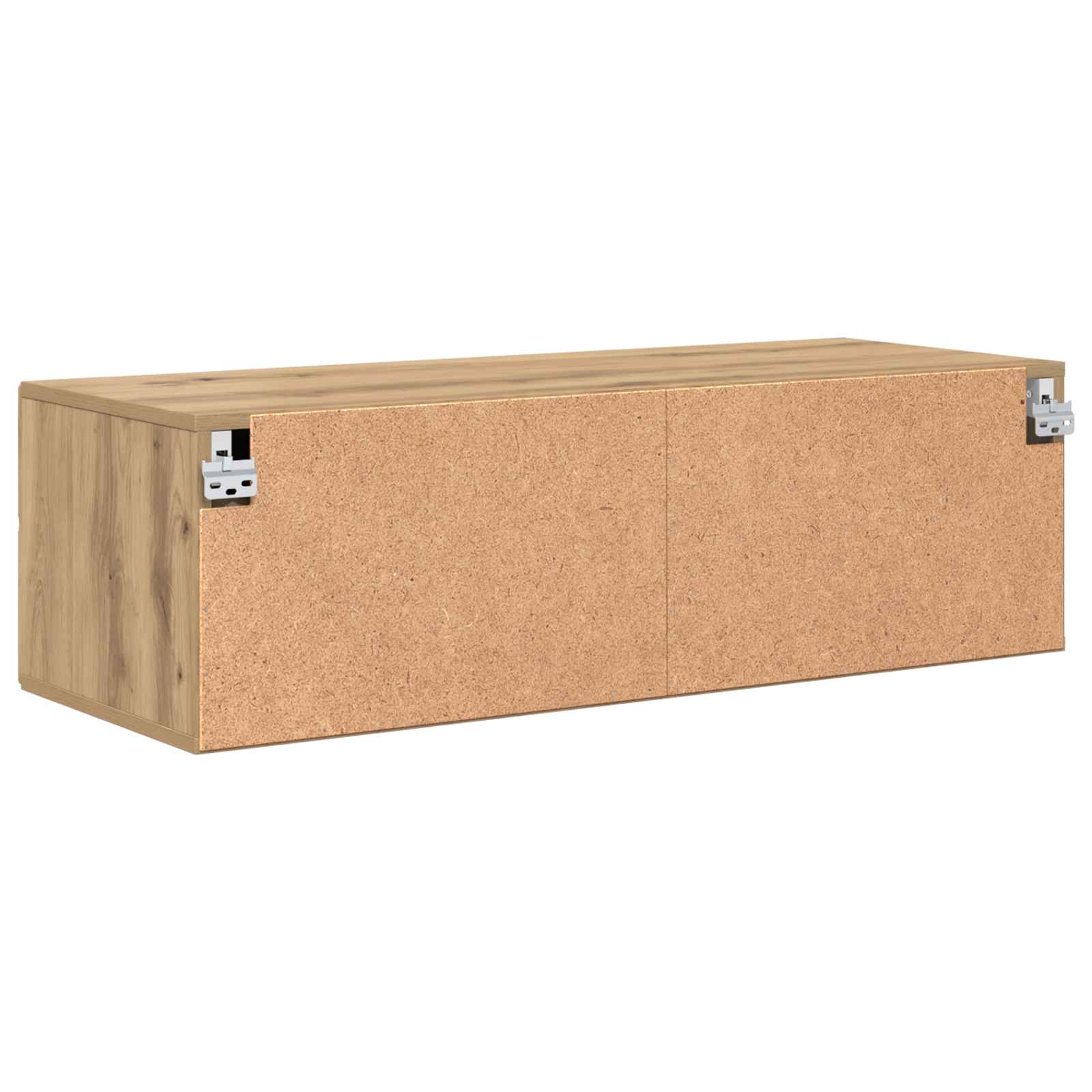 Highboard mit Regal FLORIN Weiß 60 x 35 x 182 cm Holzwerkstoff