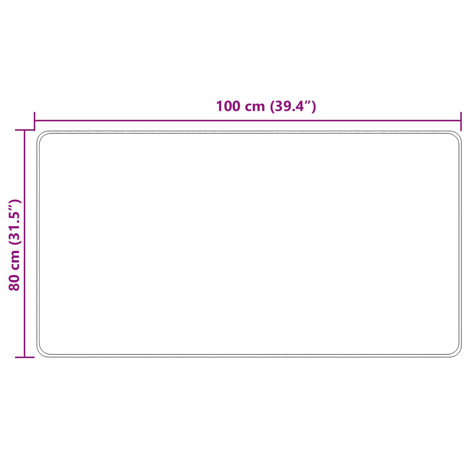 Teppich Waschbar Mehrfarbig 160x230 cm