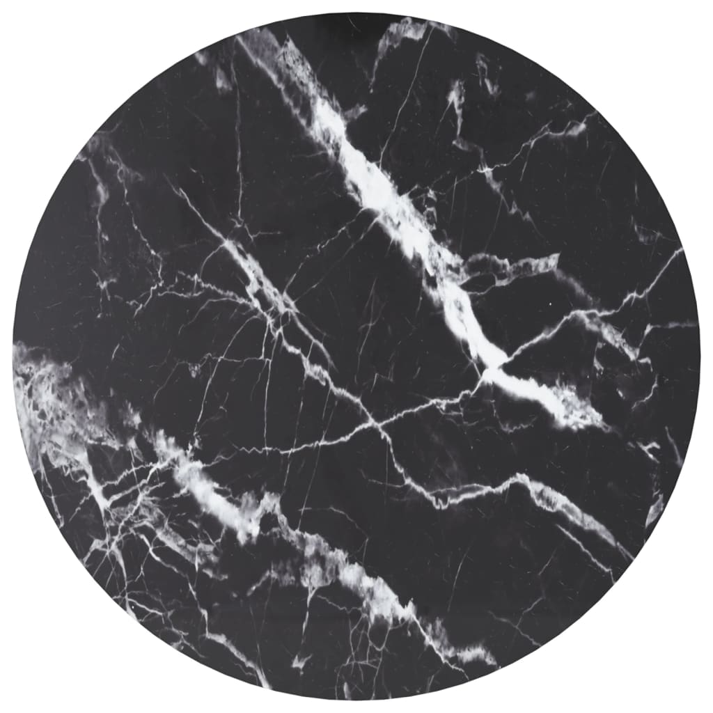 Tischplatte aus gehärtetem Glas quadratisch 700x700 mm