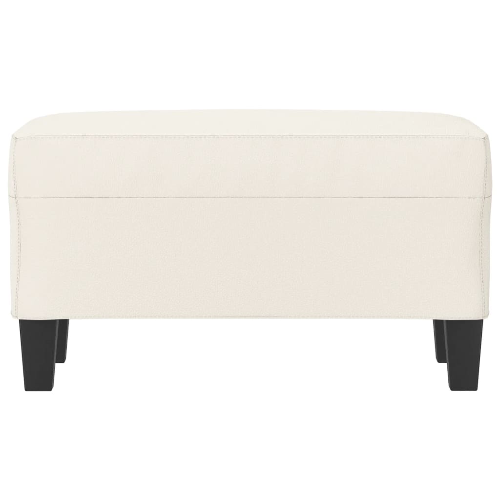 Sitzbank Schwarz 70x35x41 cm Kunstleder