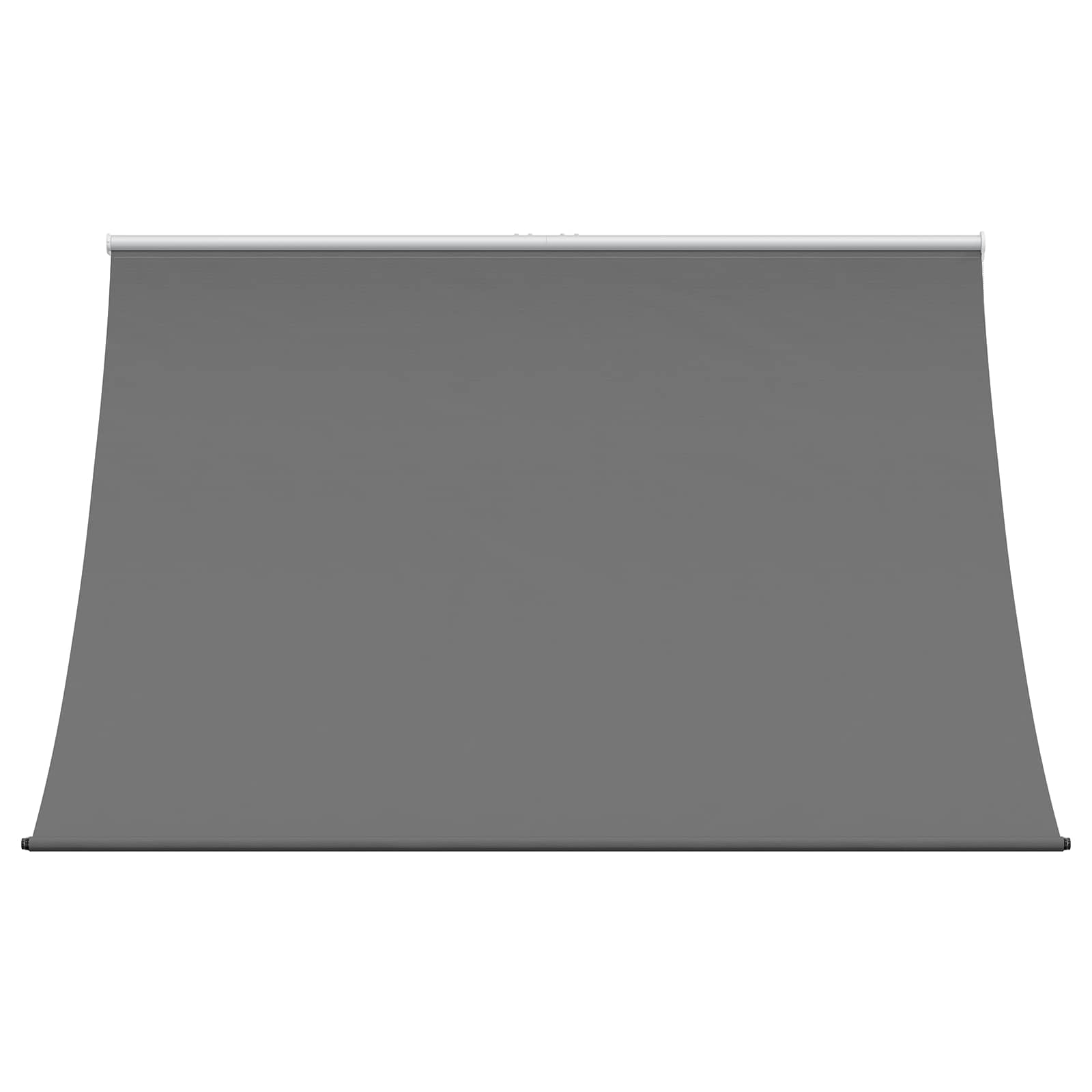 Einziehbare Markise 150×150 cm Blau und Weiß