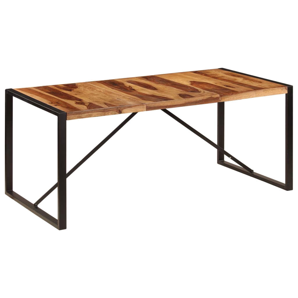 Esstisch 220x100x75 cm Massivholz Akazie