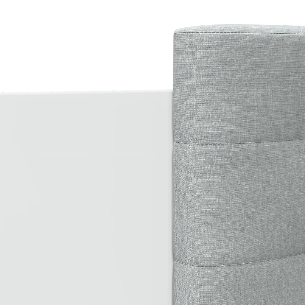 Bettgestell mit Kopfteil Grau Sonoma 180x200 cm Holzwerkstoff