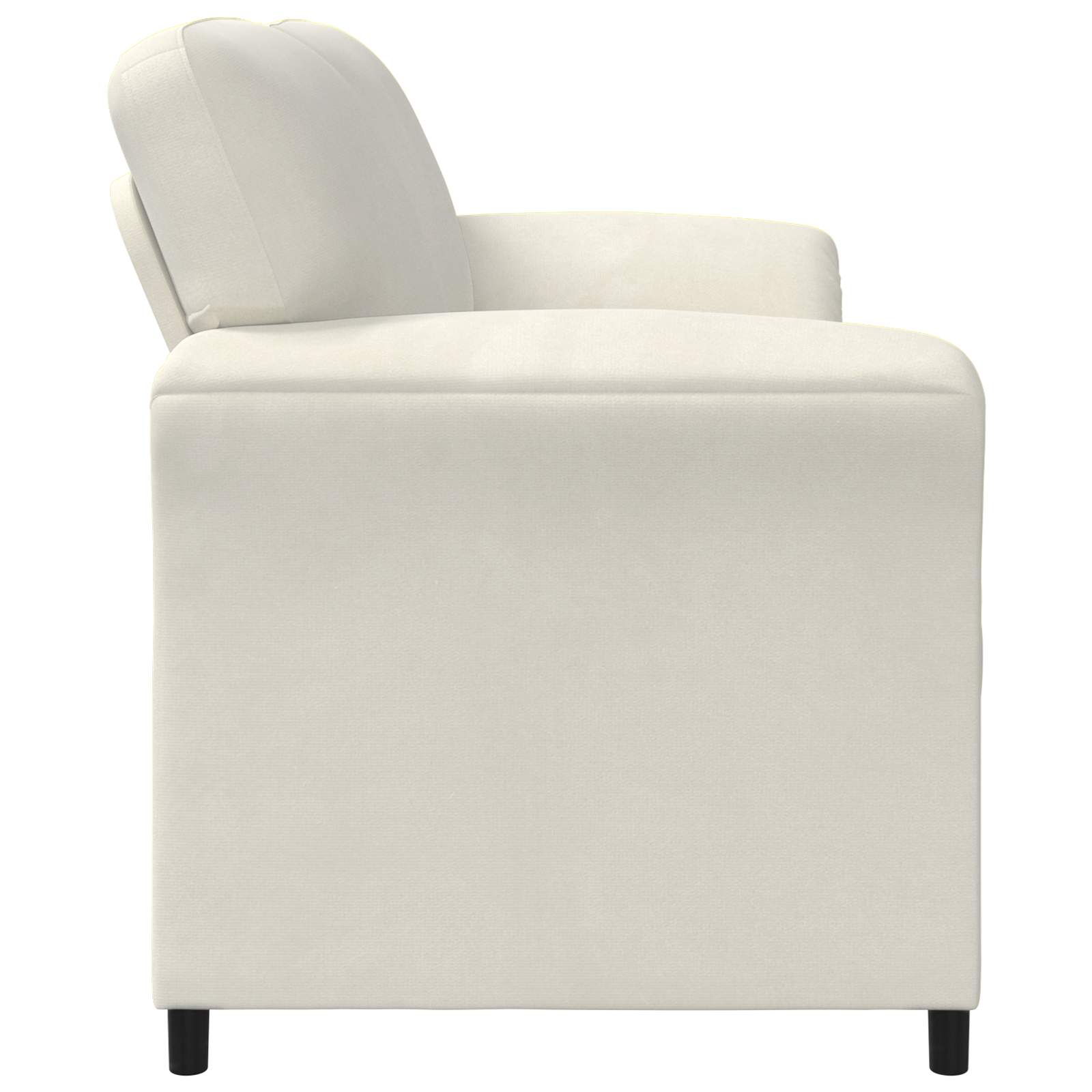 1-Sitzer Sofa Hellgrau 88 x 83 x 95 cm Samt