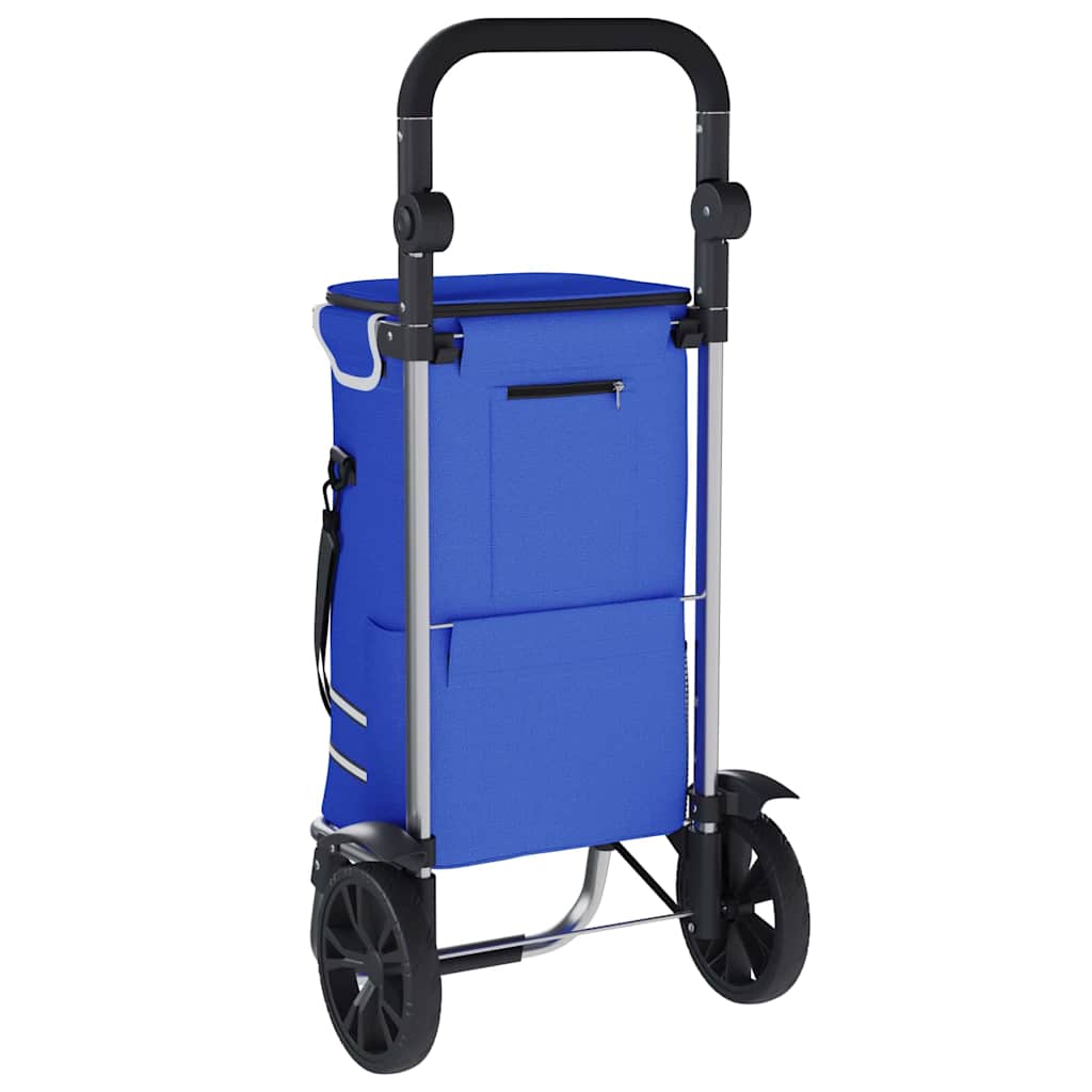 Einkaufswagen Schwarz 36,5 x 46,5 x 100,5 cm Oxford-stoff