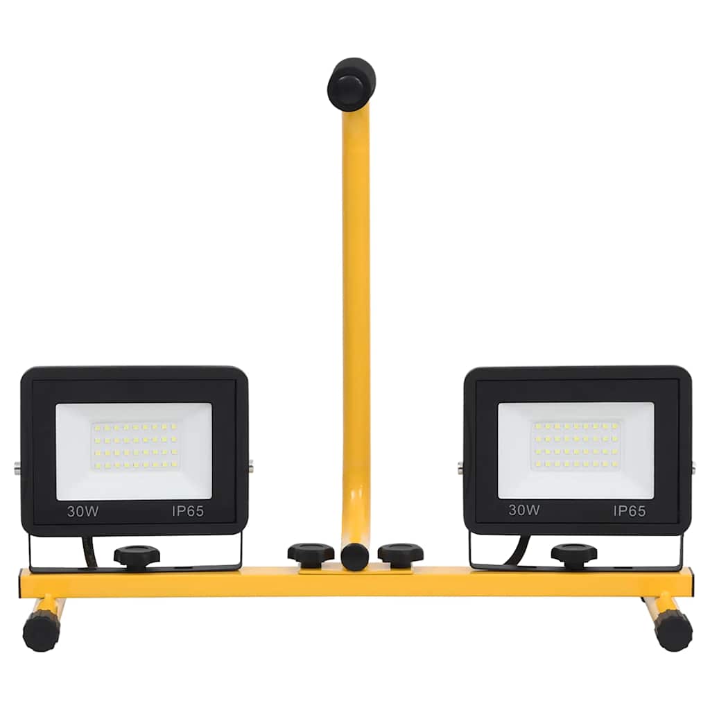 LED-Fluter mit Handgriff 2x10 W Warmweiß
