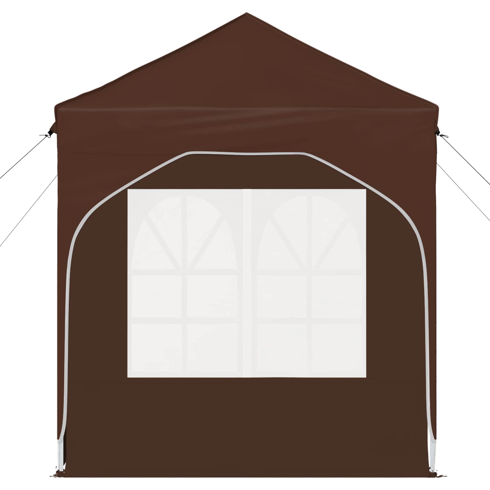 Pop-up Partyzelt 194 x 194 x 245 cm Creme