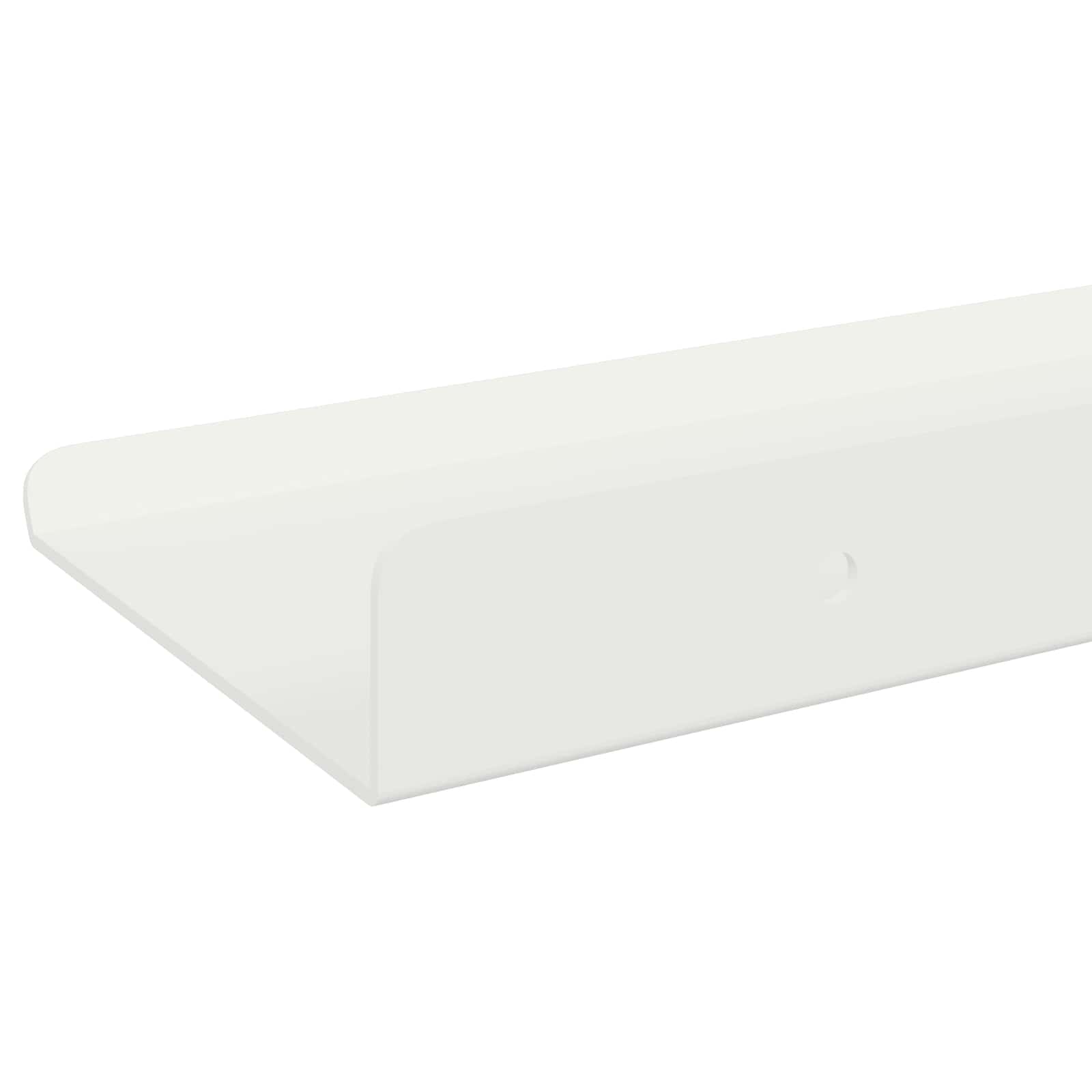 Schwebendes Regal 3 pcs Schwarz 40 x 9 x 2,5 cm Stahl