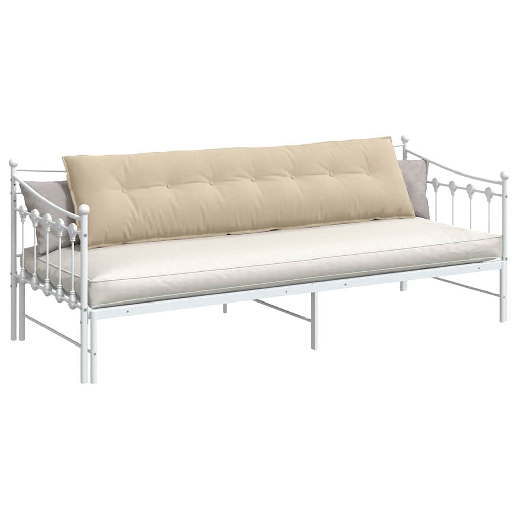 Rückenkissen Taupe 50 x 45 cm Mikrofaserstoff