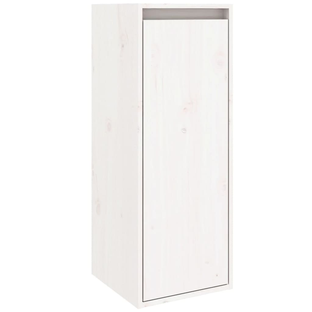 Wandschrank 30x30x80 cm Massivholz Kiefer