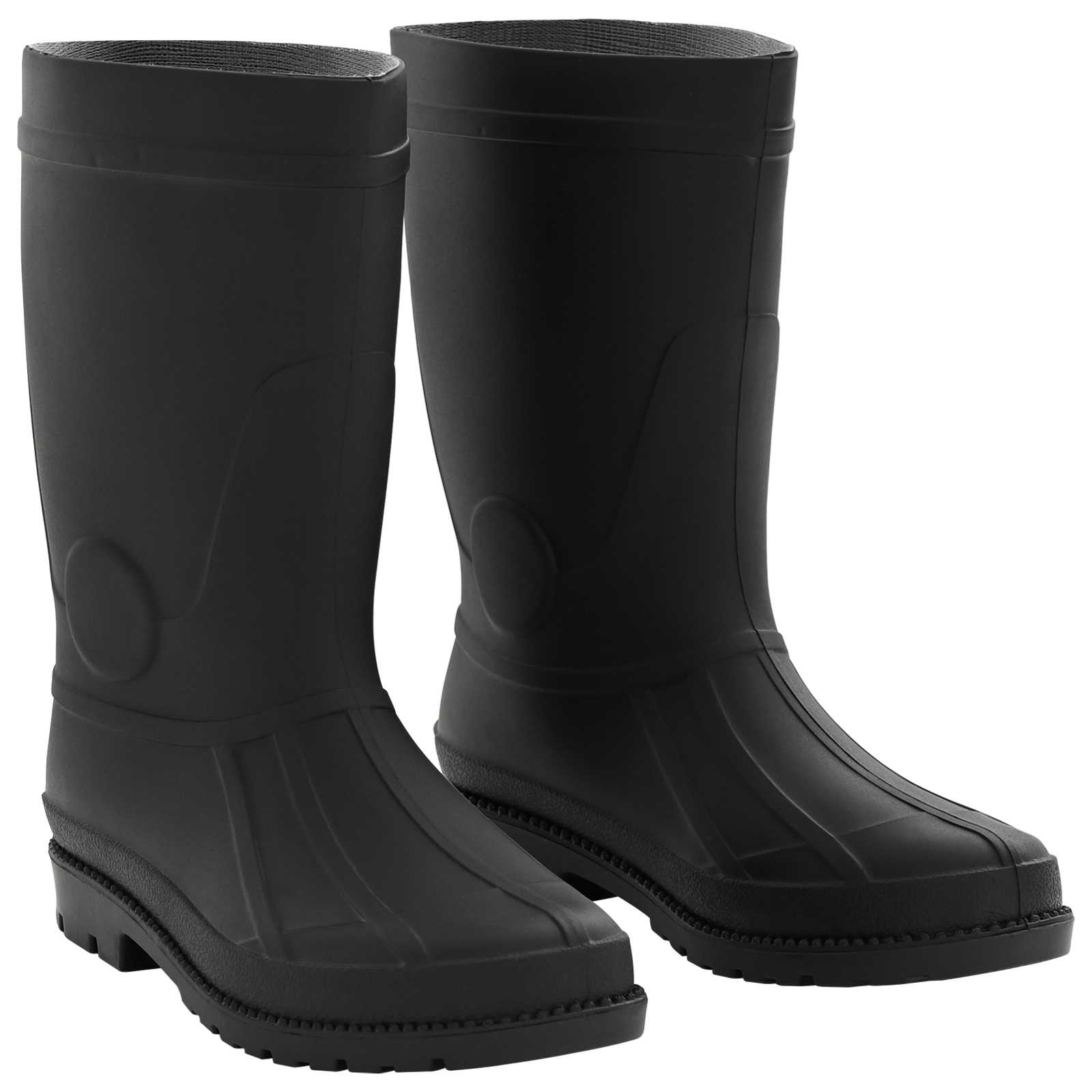 Regenstiefel PVC Größe 38 Schwarz