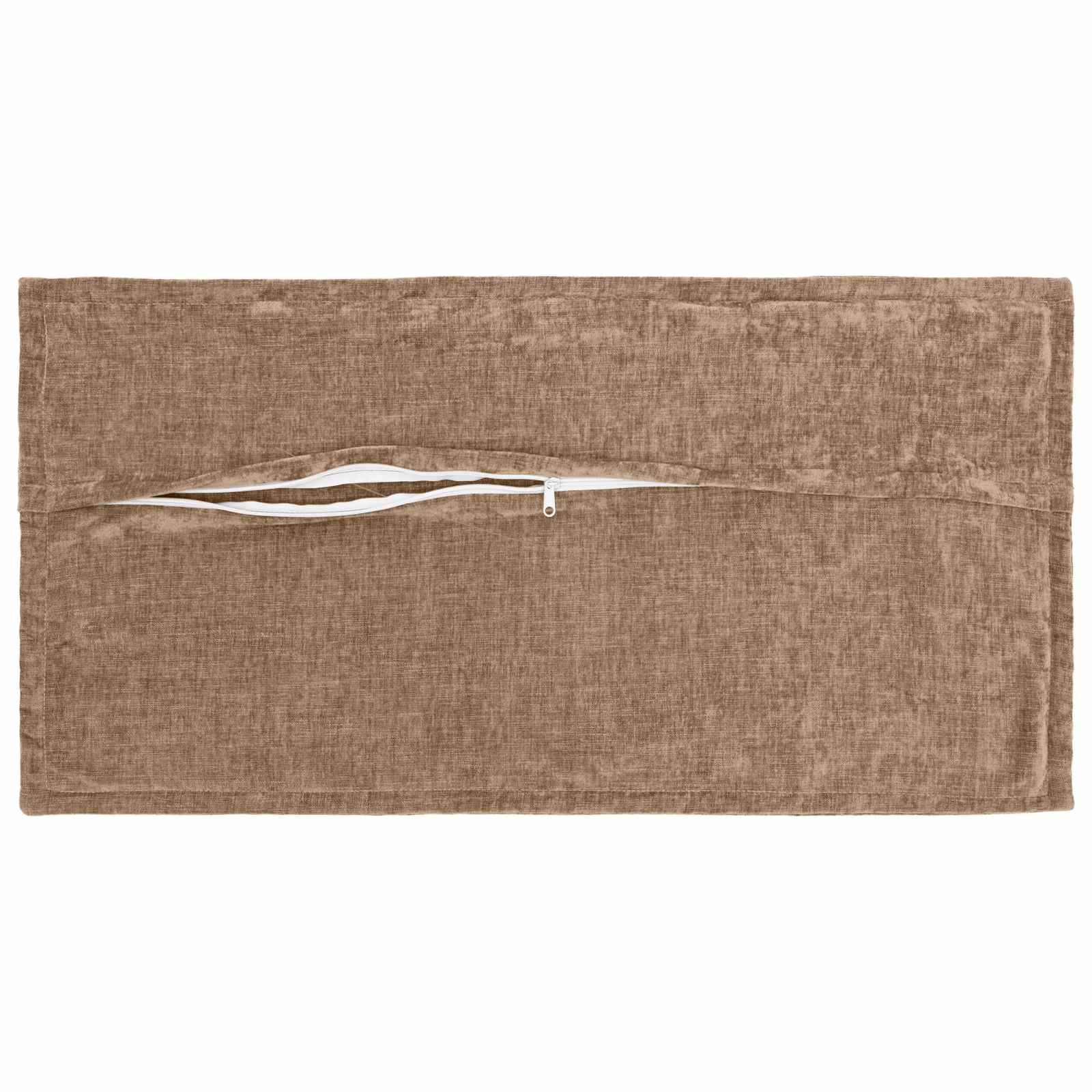 Kissenbezug 2 Stk. HOUTEN Dunkelgrau 30 x 30 cm Chenille-Stoff
