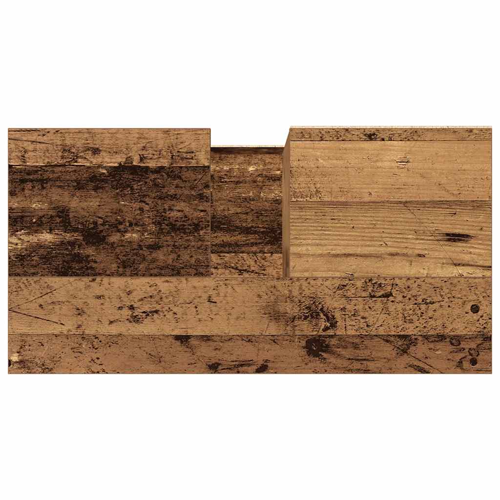 Badschrank Weiß 65x33x60 cm Holzwerkstoff