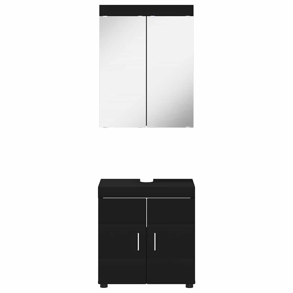 Badezimmermöbel-Set TULUM 2 pcs Weiß 60 x 34 x 63 cm