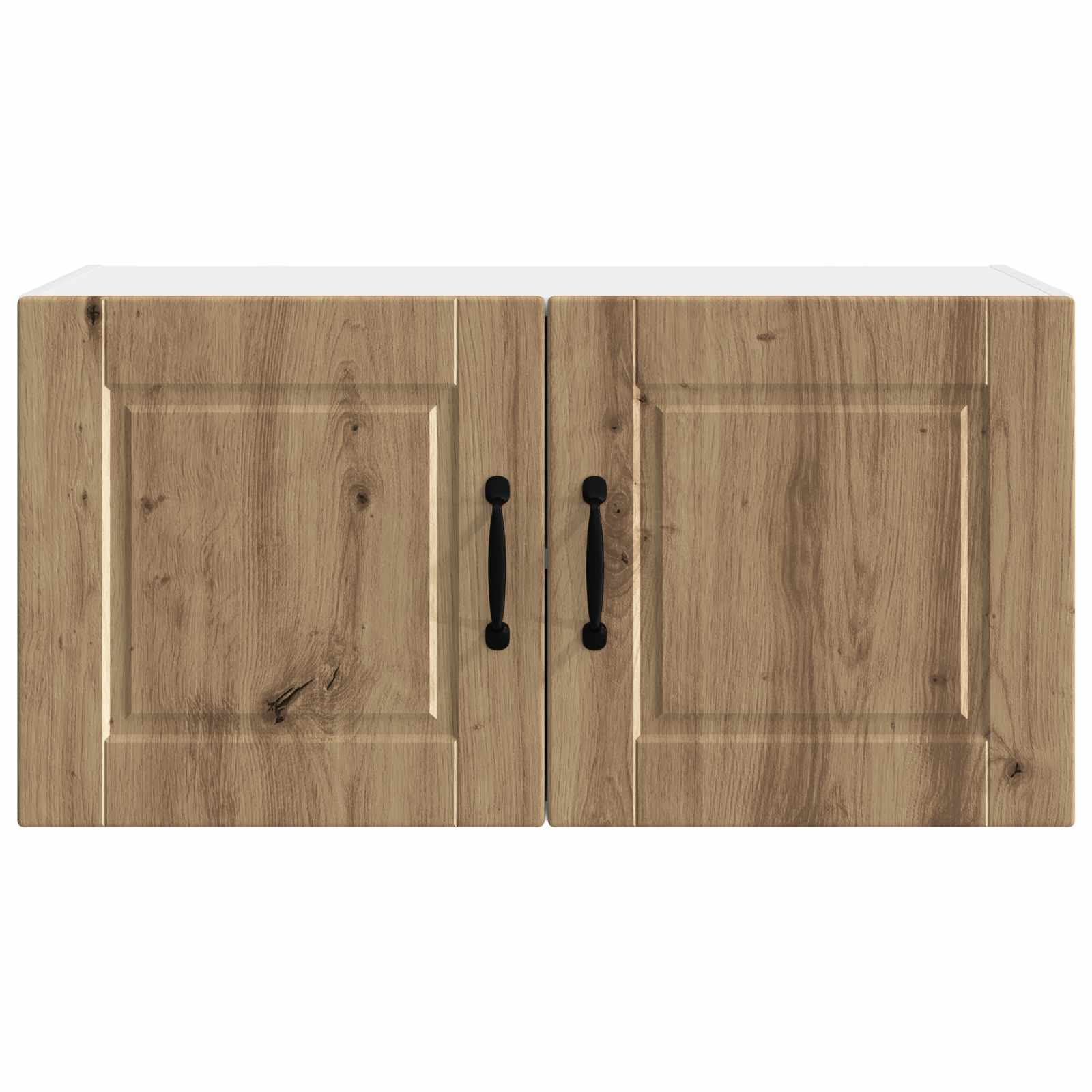 Herdumbauschränke 2 Stk. Porto Weiß Holzwerkstoff