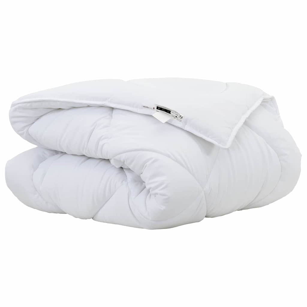 Winterbettdecke Weiß 200 x 135 x 5 cm Polyester
