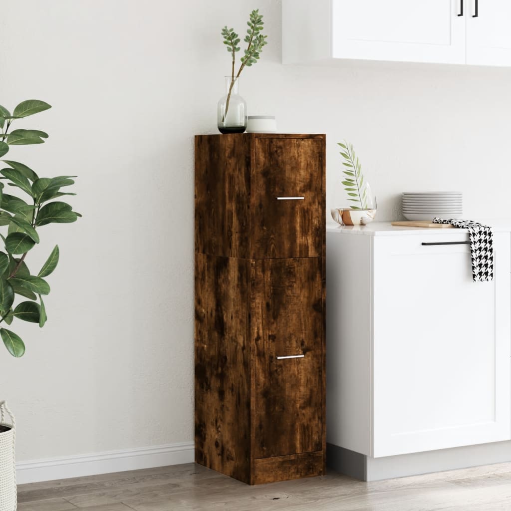 Apothekerschrank Weiß 30 x 41 x 174,5 cm Holzwerkstoff