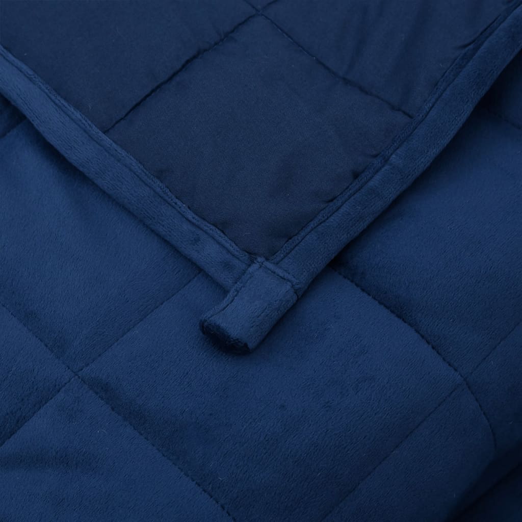 Gewichtsdecke Grau 122x183 cm 5 kg Stoff