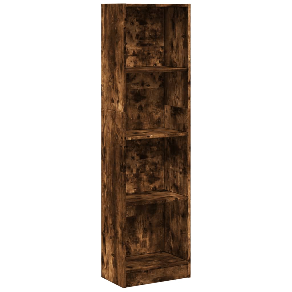Bücherregal Weiß 40x24x75 cm Holzwerkstoff