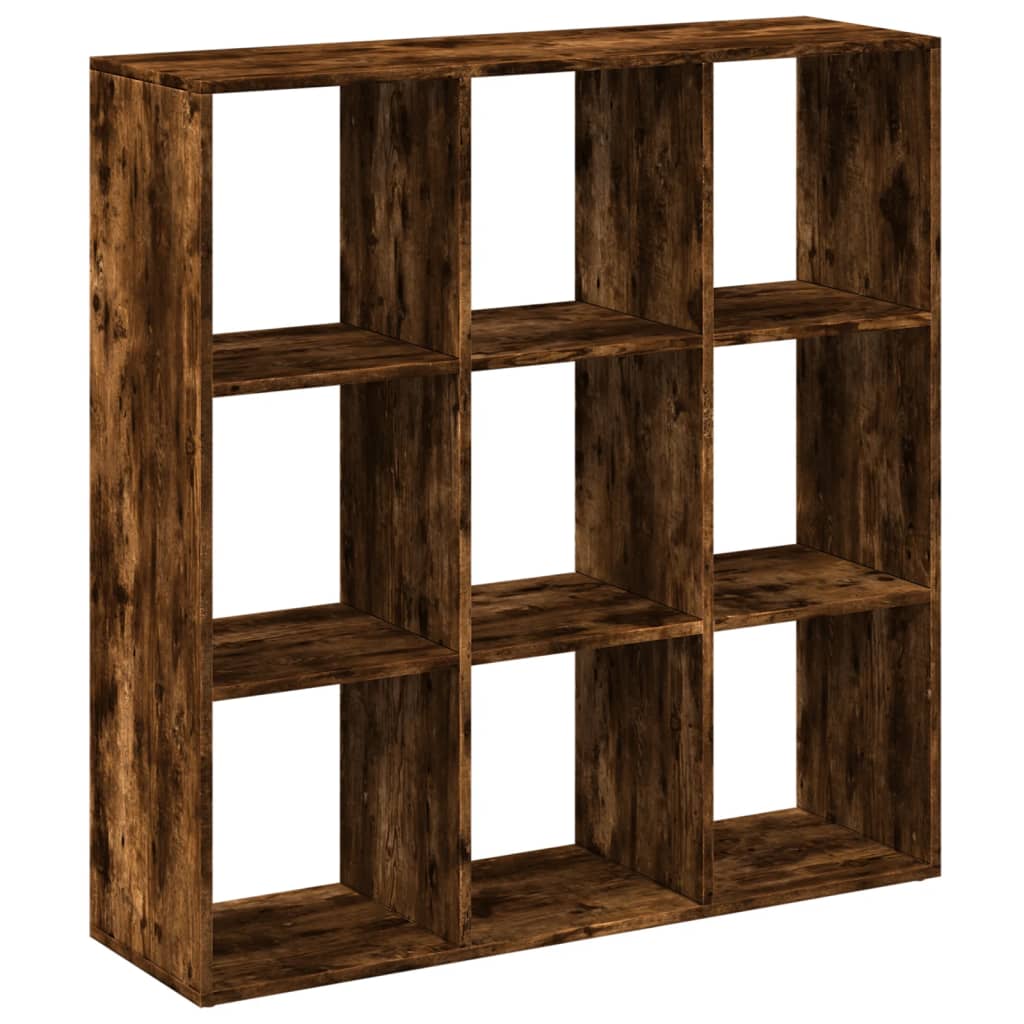 Bücherregal Weiß 137,5x29x137,5 cm Holzwerkstoff