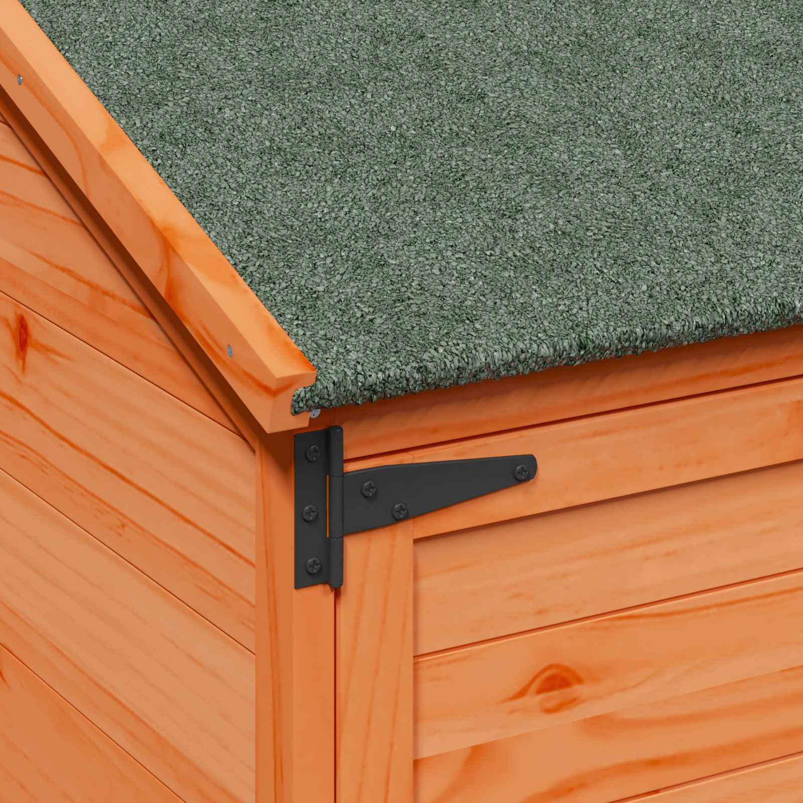 Gartenschuppen Natur 59 x 56 x 113,5 cm Massivholz aus Fichte