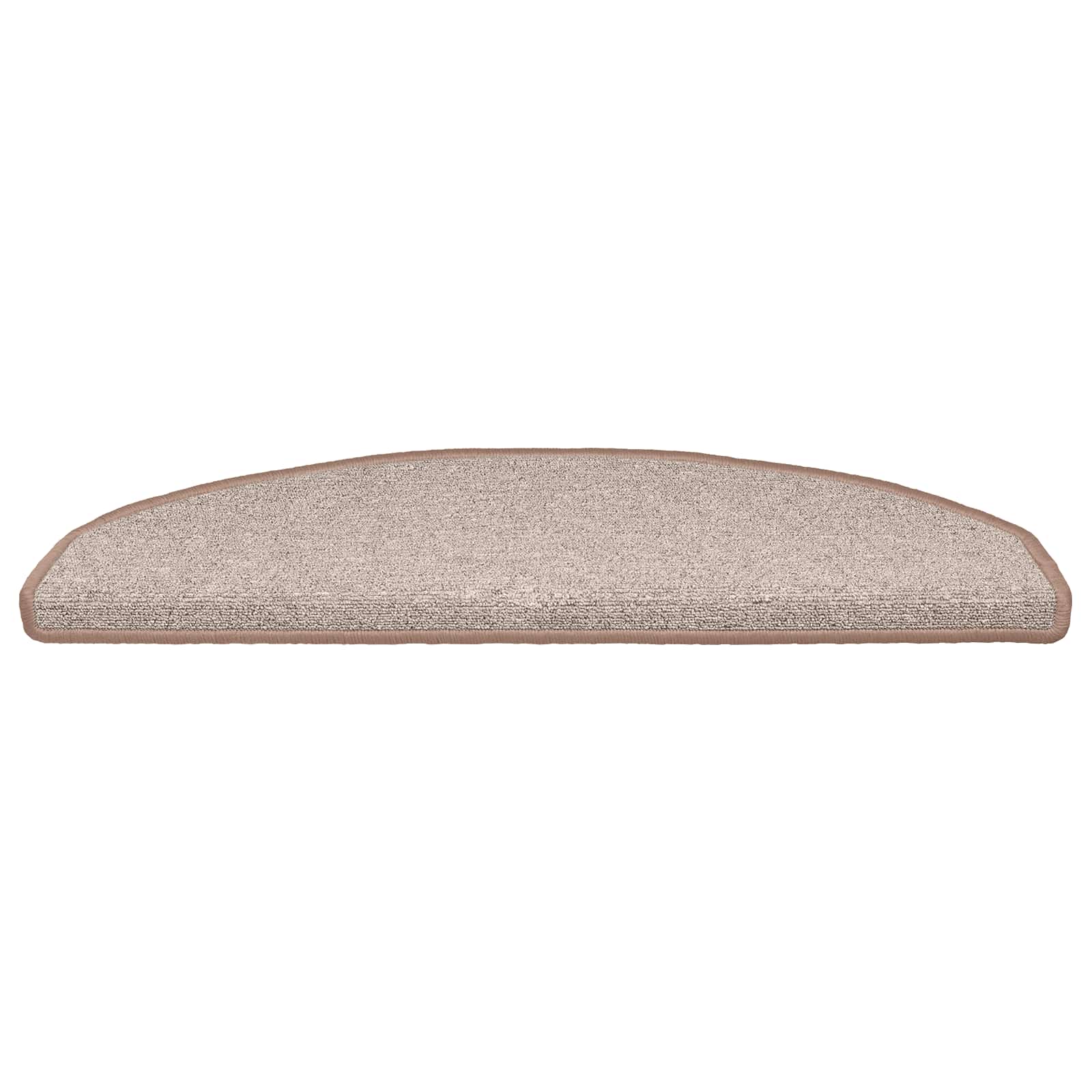 Stufenmatten 15 Stk. 56x17x3 cm Anthrazit Halbrund