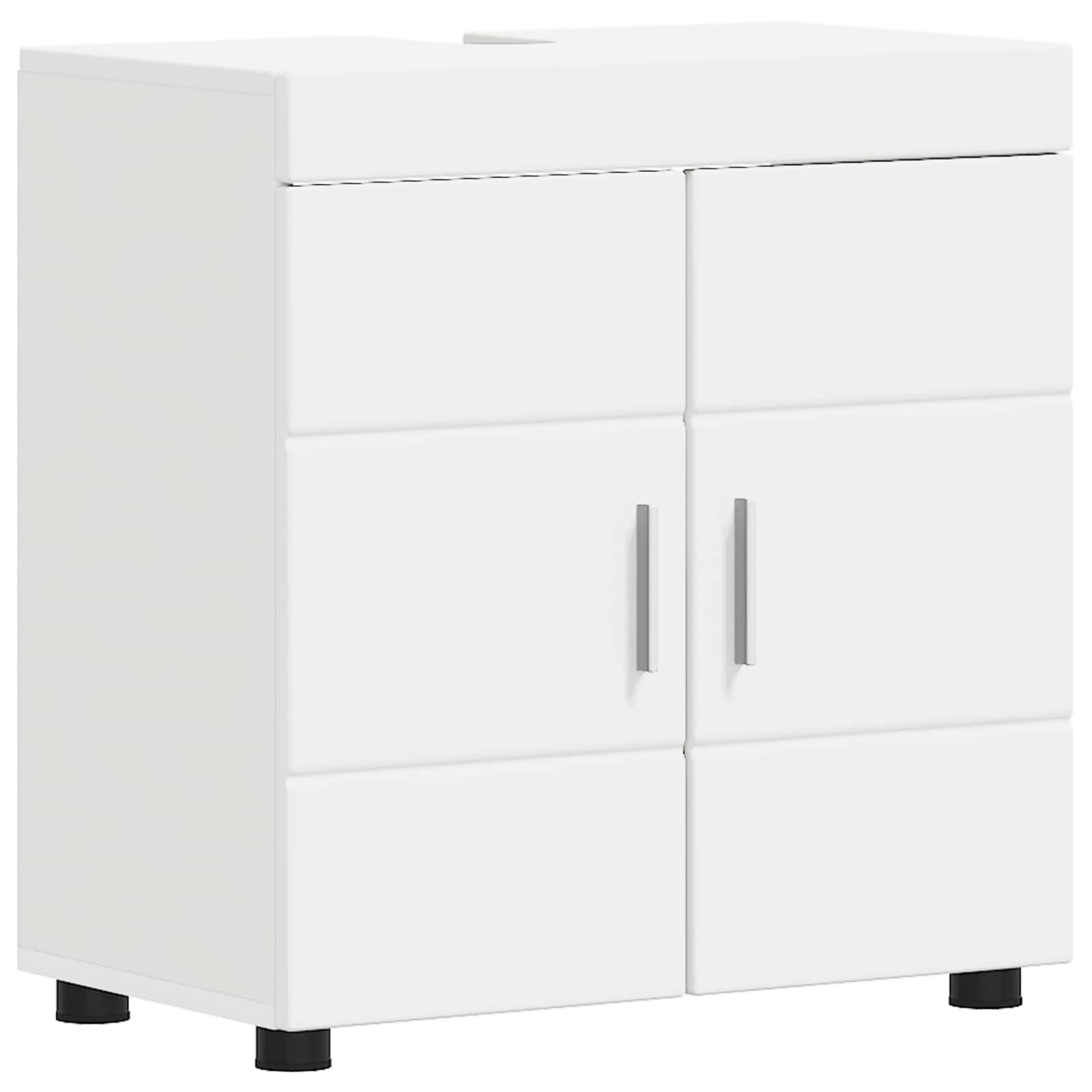 Badezimmermöbel-Set TULUM 2 pcs Weiß 60 x 34 x 63 cm
