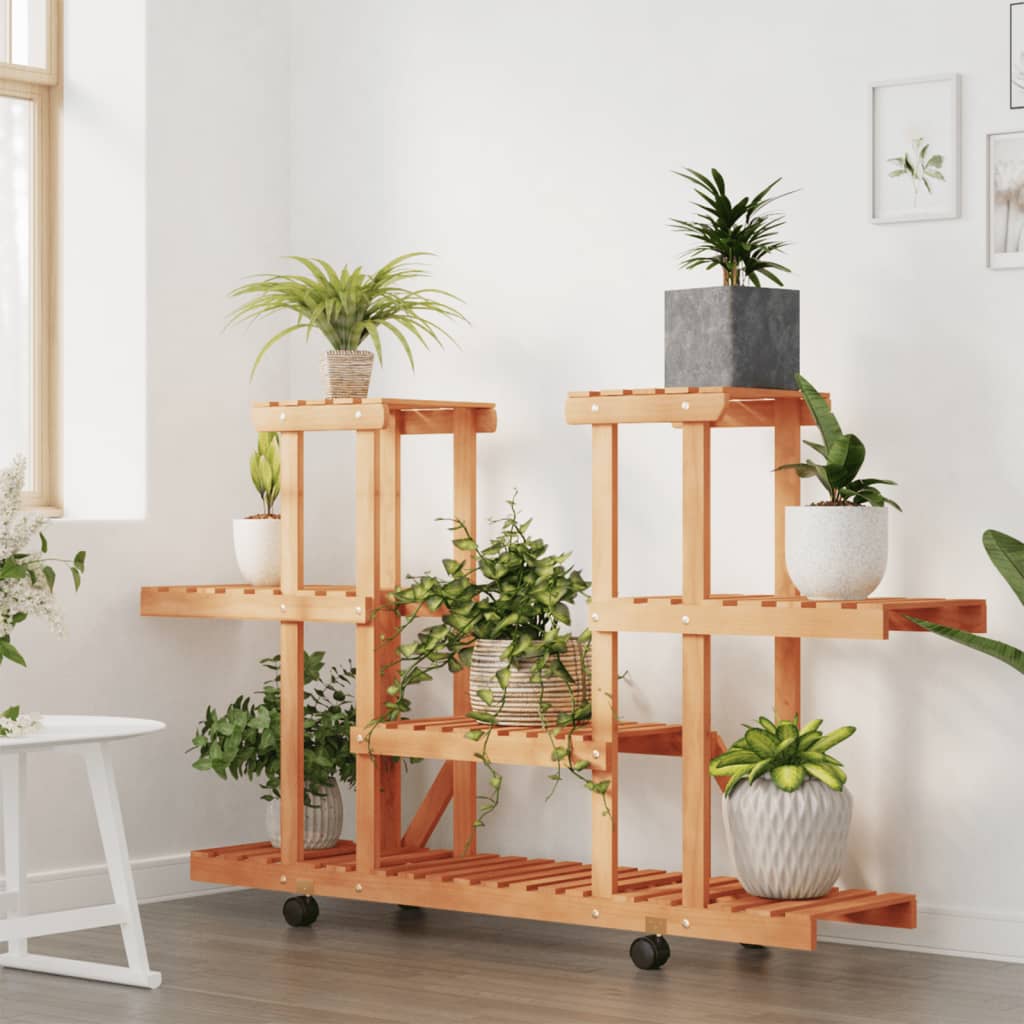 Blumenständer 110x25x96 cm Massivholz Tanne