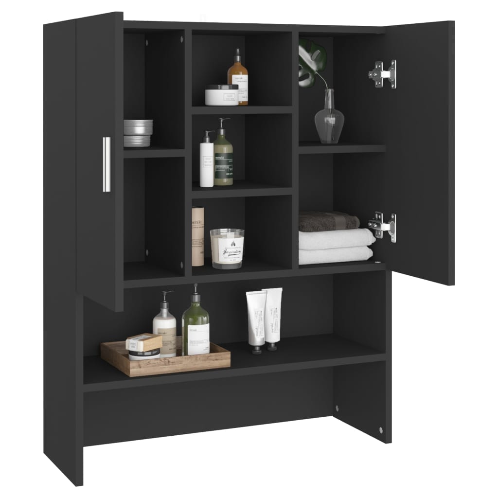 Waschmaschinenschrank Weiß 70,5x25,5x90 cm