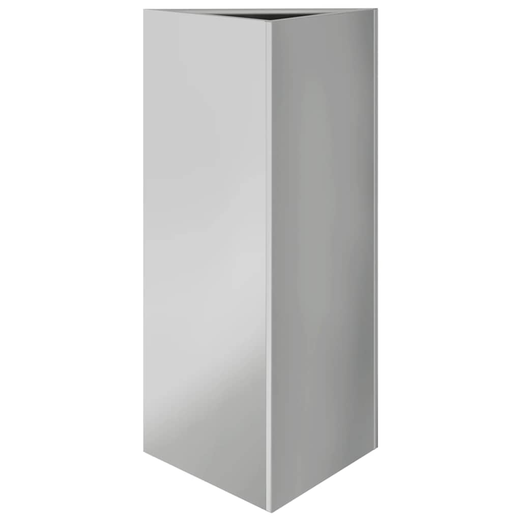 Pflanzkübel 30x26x75 cm Cortenstahl