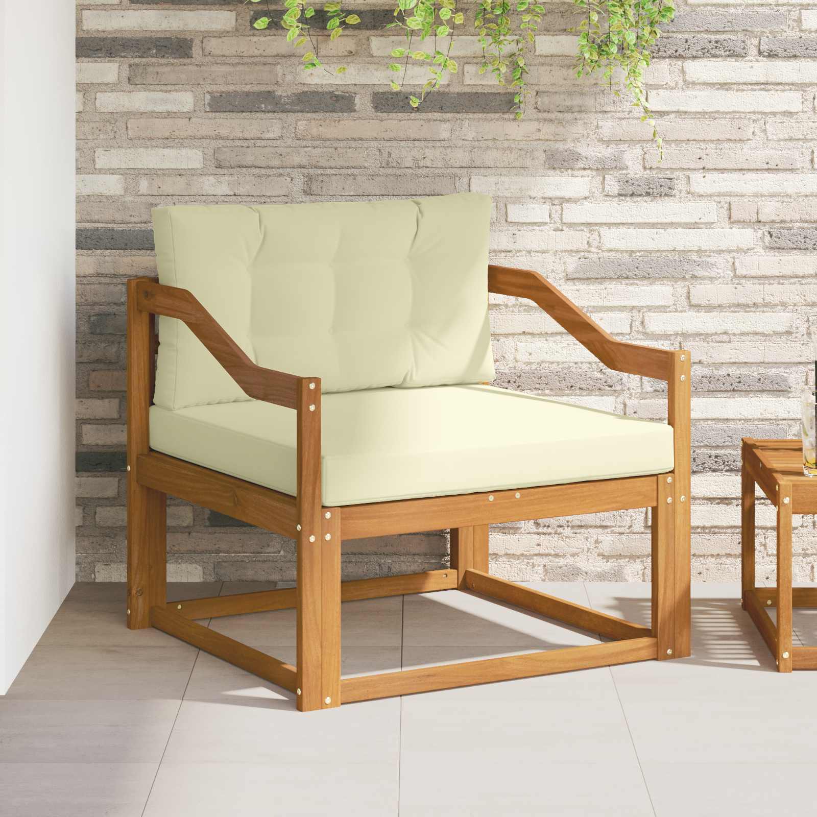 Outdoor Mittelsofa Natur