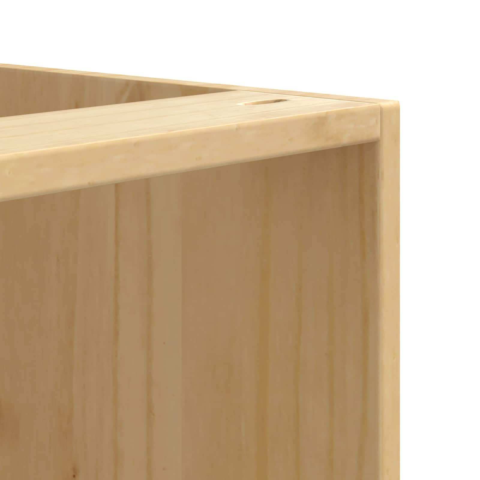 Schrank SKI Honigbraun 60 x 46 x 81,5 cm Massives Kiefernholz