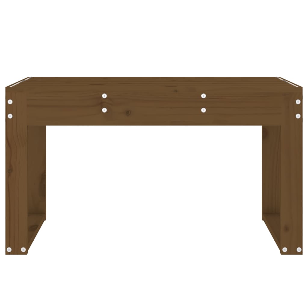 Gartenbank 80x38x45 cm Massivholz Kiefer