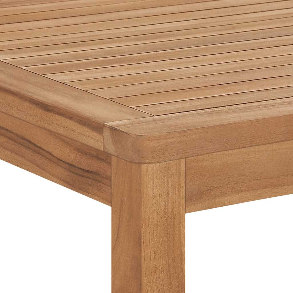 Garten-Esstisch 140x80x77 cm Massivholz Teak