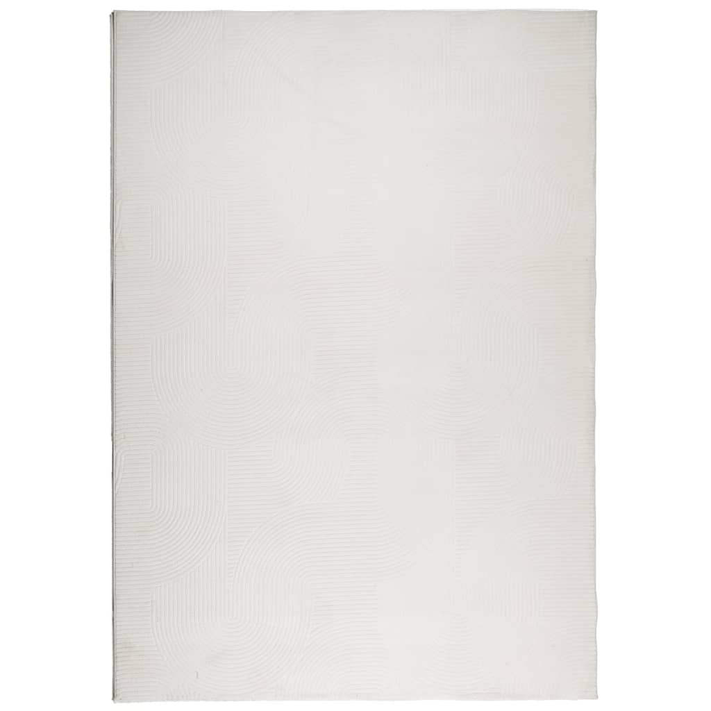 Teppich IZA Kurzflor Skandi-Stil Anthrazit 80x150 cm