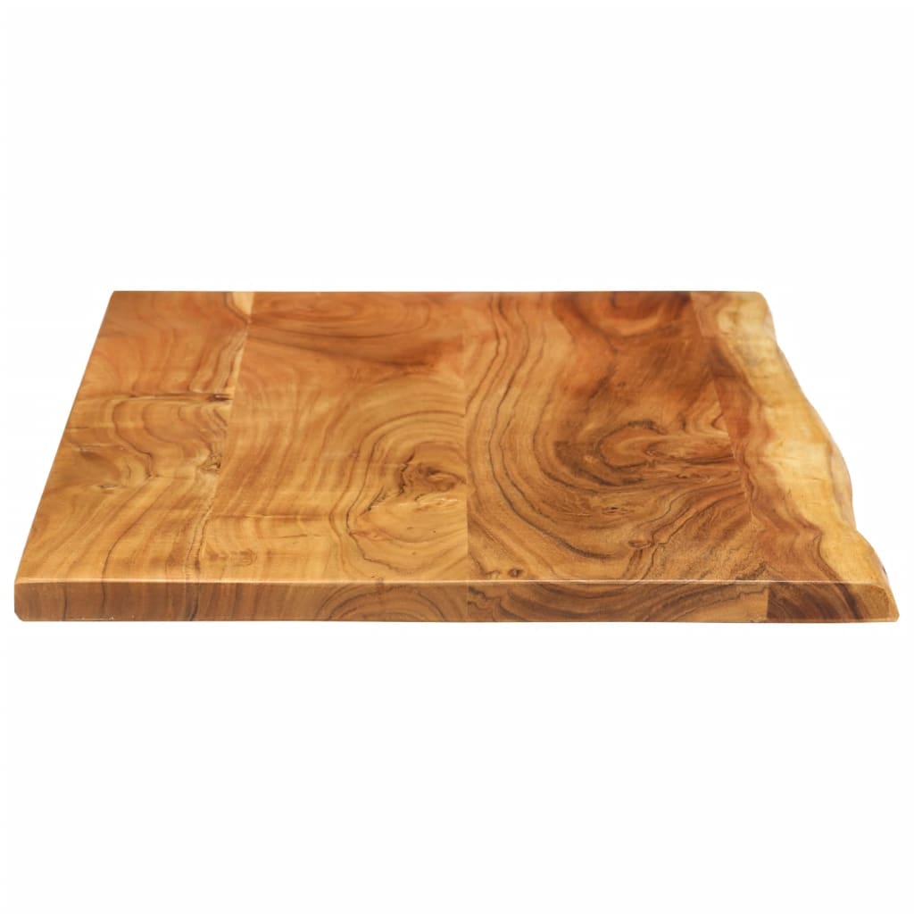 Badezimmer-Waschtischplatte Massivholz Akazie 100x52x2,5 cm