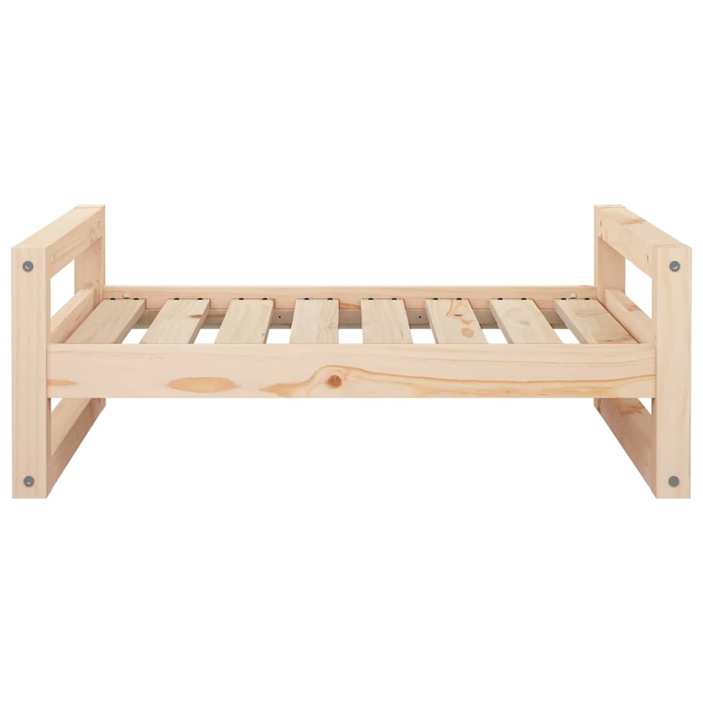 Hundebett 55,5x45,5x28 cm Massivholz Kiefer