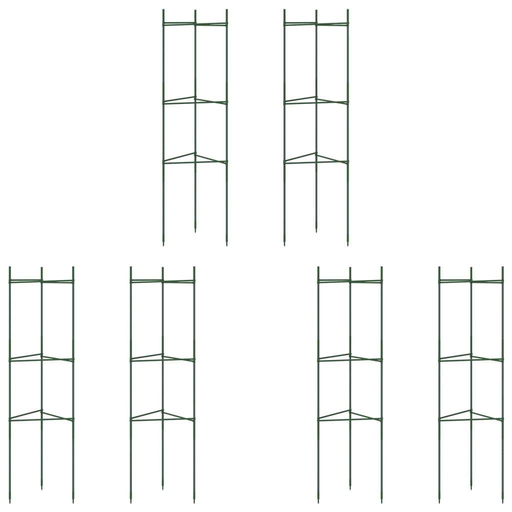 Tomatenkäfige 8 Stk. 116 cm Stahl und PP