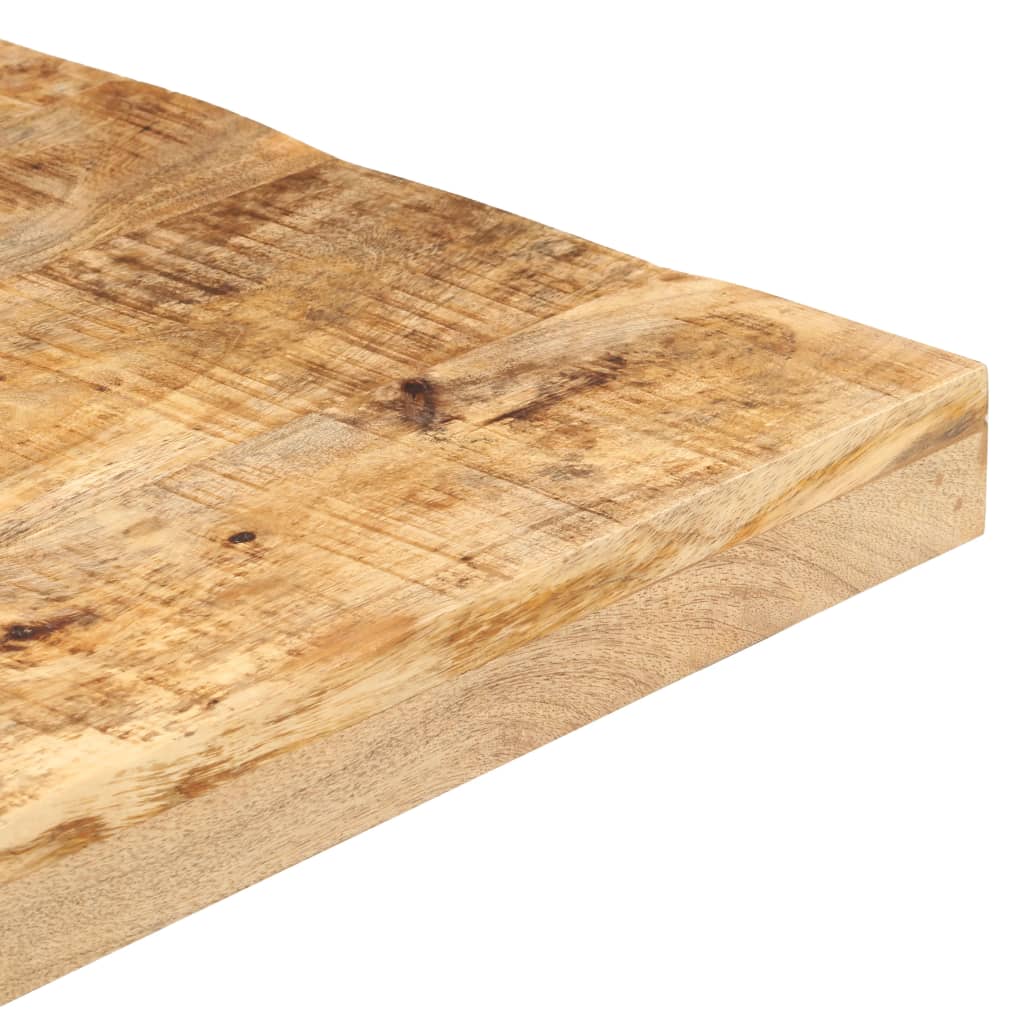 Bistrotisch Rund Ø60x75 cm Raues Mangoholz