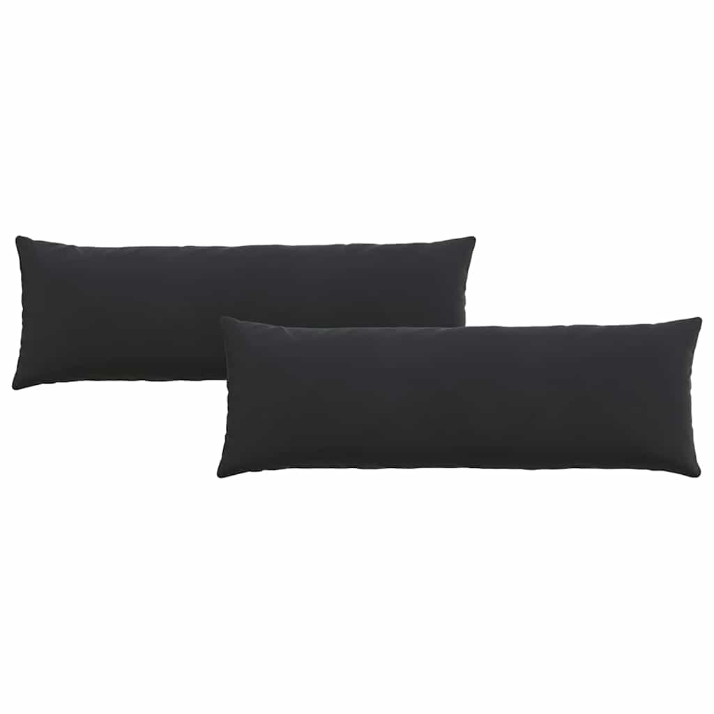 Sofakissen 2 Stück Blau 50 x 30 cm Cordstoff
