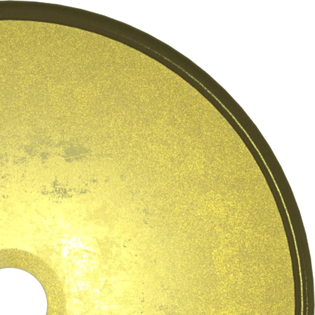 Waschbecken Hartglas 35x12 cm Transparent