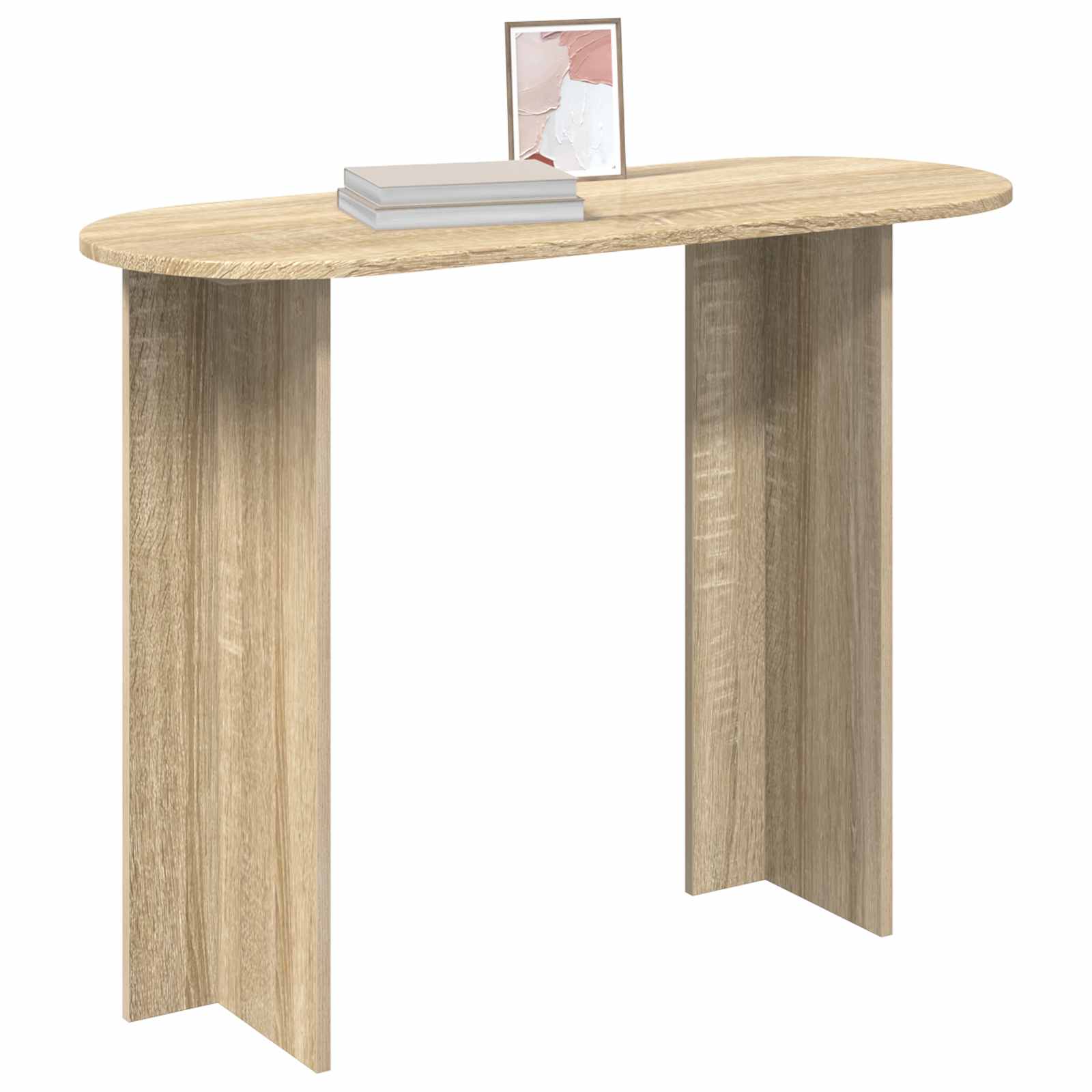 Konsolentisch Weiß 100 x 39,5 x 75 cm Holzwerkstoff