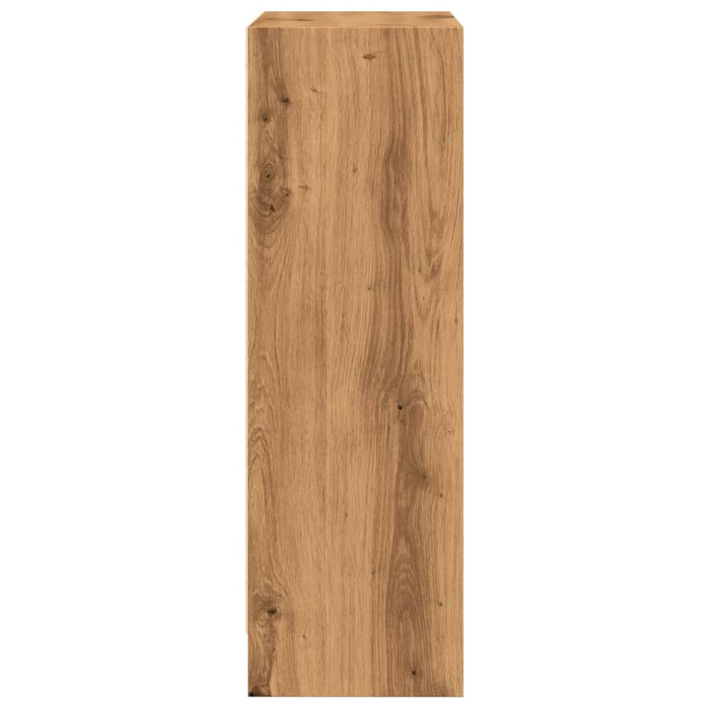 Bücherregal Weiß 40x24x75 cm Holzwerkstoff